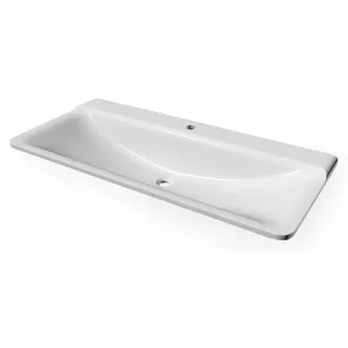 Раковина мебельная AQUAme Solo 08.100/W/RL 100 см белый