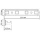 Wasserkraft Lippe K-6574 Кронштейн настенный 4 крючка