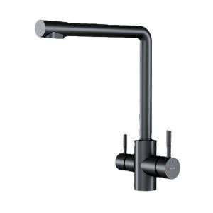 Смеситель для кухни Am.Pm X-Joy S F85B05722 с каналом для питьевой воды чёрный