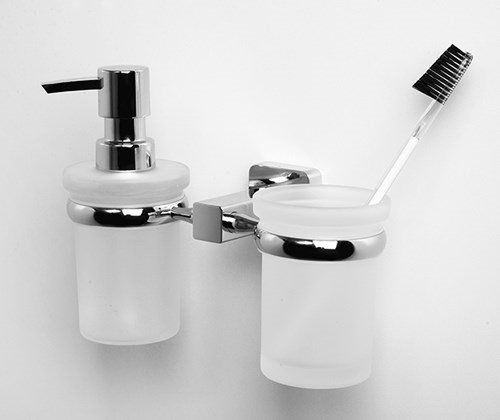 Wasserkraft Lippe K-6589 Держатель дозатора и стакана Wasserkraft Lippe K-6589 Держатель дозатора и стакана