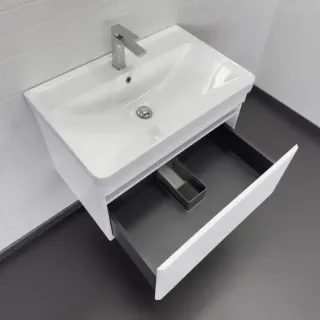 Тумба под раковину Comforty Валдай-70П 00-00020837 белый матовый