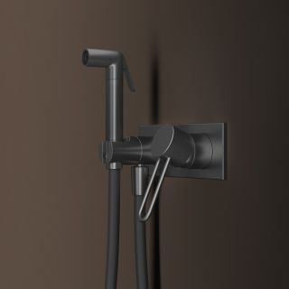 Гигиенический душ со смесителем IDDIS Дюна (Duna) DUNGMV0i08 графит матовый