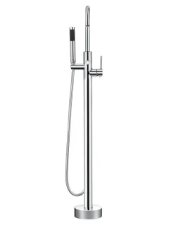 Напольный смеситель для ванны Wonzon & Woghand Stick WW-88649017-CR хром