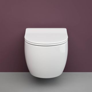 Подвесной унитаз Ceramica Nova Play CN3001 безободковый белый Подвесной унитаз Ceramica Nova Play CN3001 безободковый белый