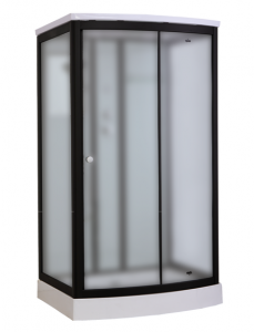 Душевая кабина Timo Standart T-6615BF Black Fabric 120x90см