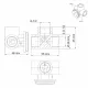 Смеситель для раковины WasserKRAFT Main A41513 хром