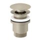 Донный клапан для раковины Kludi 10426N5-00 с функцией push-open никель брашированный