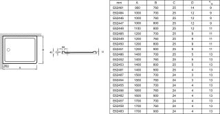 Душевой поддон Jacob Delafon FLIGHT E62447-00 100*80 Душевой поддон Jacob Delafon FLIGHT E62447-00 100*80
