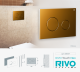 Клавиша смыва RIVO Touch Neo 303007 латунь матовая