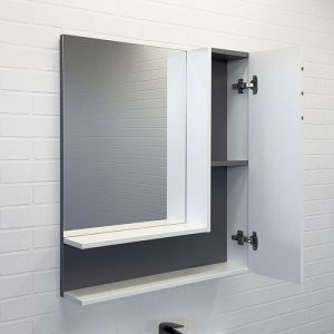 Зеркало-шкаф Comforty Нарва00-00015235 70 см белый