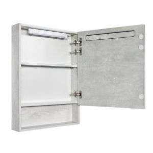 Зеркало-шкаф Comforty Никосия  00-00014144 60 см белый