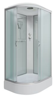 Душевая кабина Niagara NG-33294-14R 120x90см серебро/матовое