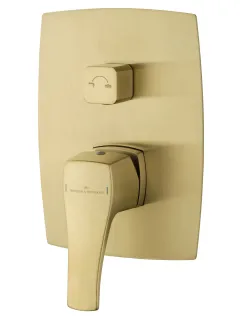 Душевой комплект Wonzon & Woghand Flex WW-88939072-BG брашированное золото