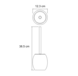 Wasserkraft Ruwer K-6727 Щетка для унитаза Wasserkraft Ruwer K-6727 Щетка для унитаза