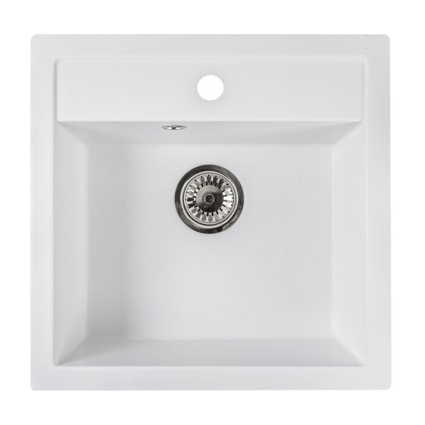 Мойка кухонная Reflexion Zia 51-WH RX1251WH белый