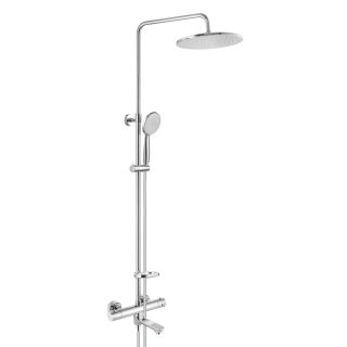 Душевая стойка Swedbe Hermes 9090GH с термостатическим смесителем для ванны хром Душевая стойка Swedbe Hermes 9090GH с термостатическим смесителем для ванны хром