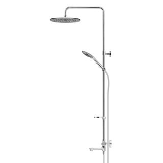 Душевая стойка Swedbe Hermes 9090G1GH с термостатическим смесителем для ванны хром/серый Душевая стойка Swedbe Hermes 9090G1GH с термостатическим смесителем для ванны хром/серый