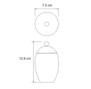 Wasserkraft Ruwer K-6779 Косметическая емкость Wasserkraft Ruwer K-6779 Косметическая емкость