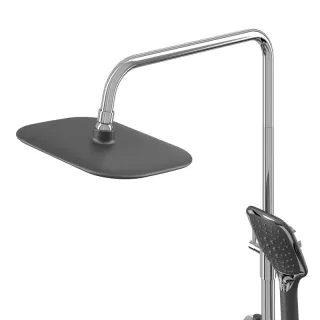Душевая стойка Grossman Alba 500.K35.06.100/210 хром/чёрный