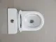 Напольная пристенная чаша унитаза Ceramicanova Мия (Mia) CN1801T-B торнадо белый
