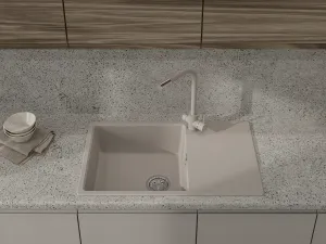 Мойка кухонная GranFest URBAN 678L песочный