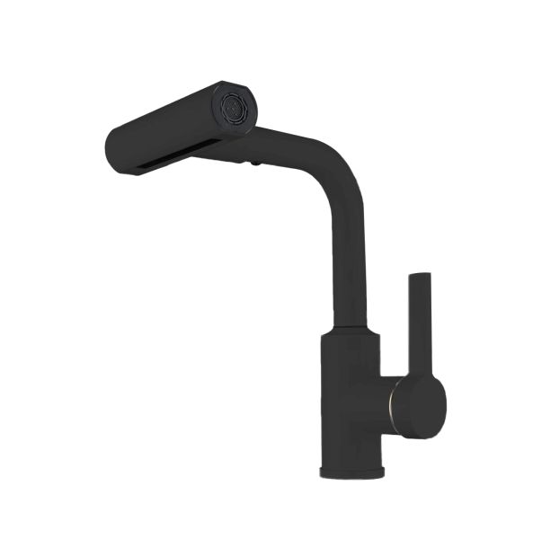 Смеситель для кухни с поворотной лейкой RUSH Tinos (TI3732-17Black) Смеситель для кухни с поворотной лейкой RUSH Tinos (TI3732-17Black)