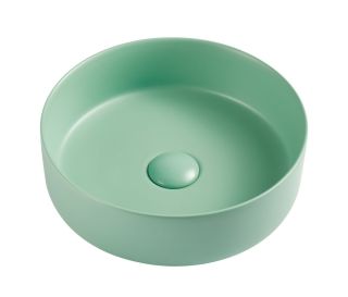 Раковина накладная D&K Matrix DT1391512 35см светло-зелёный Раковина накладная D&K Matrix DT1391512 35см светло-зелёный