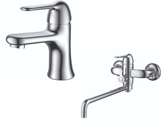 Комплект смесителей D&K DA1340005SET (DA1342141,DA1343301)