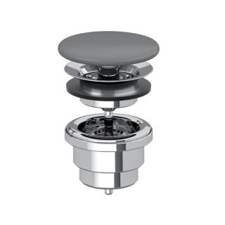 Донный клапан Villeroy & Boch незапираемый 680800i4 графит