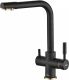 Смеситель для кухни ZORG Steel Hammer SH 552 BLACK BR