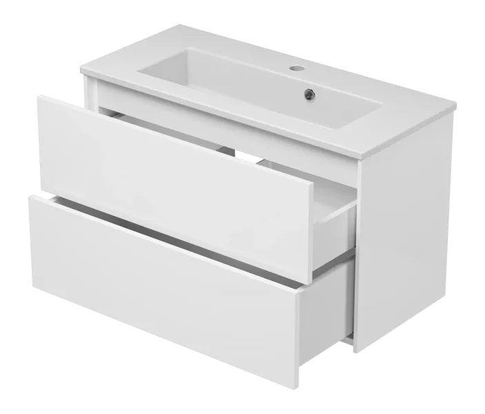 Подвесная тумба под раковину Brevita Toy 80 УТ000025661 белый