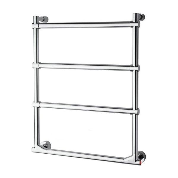 Полотенцесушитель электрический Margaroli Sole 512/4/530 Switch Brushed Brass PVD 53x64 см брашированная латунь