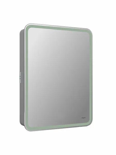 Зеркало-шкаф Reflexion Circle 55R RF2106SR с подсветкой 55х80