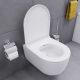 Подвесной унитаз Damixa Sirius DX86C1800SC безободковый  с функцией биде