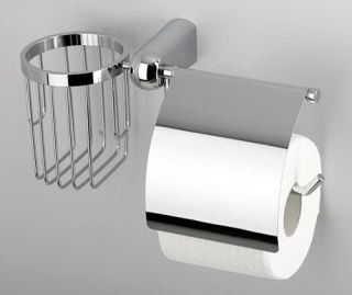 Wasserkraft Berkel K-6859 Держатель туалетной бумаги и освежителя Wasserkraft Berkel K-6859 Держатель туалетной бумаги и освежителя