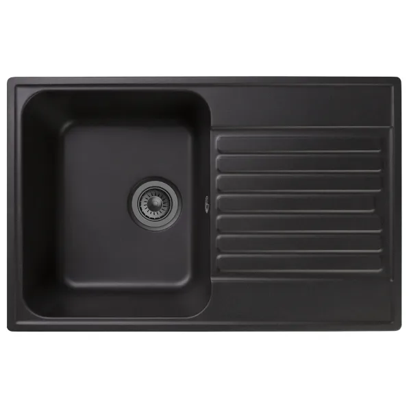 Мойка кухонная Reflexion Bolero 74-BL RF0574BL черный