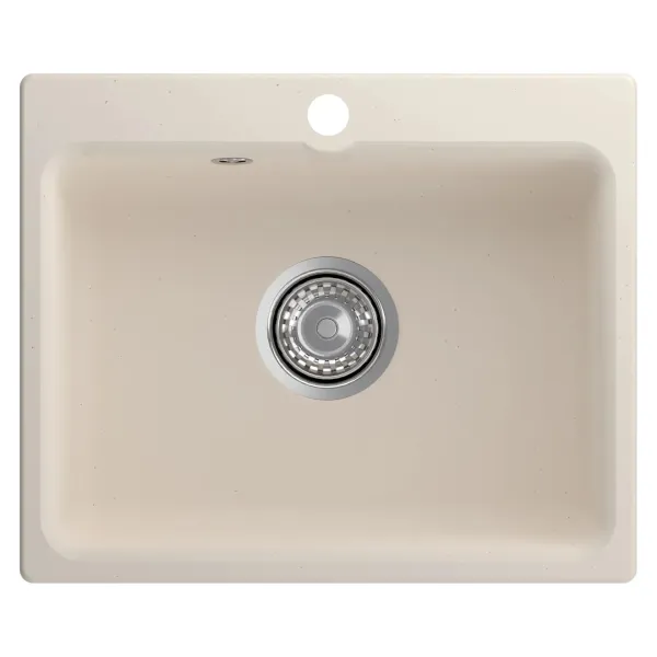 Мойка кухонная Reflexion Optima 52-WH RX0952WH белый