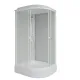 Душевая кабина Niagara Promo P120/90/26L/MT 120x90 см профиль белый стекло матовое