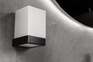 Стакан Boheme Qubic 10724-GM графит матовый