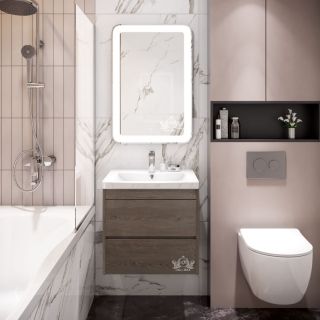 Зеркало с подсветкой Art&Max Latina 50x80см AM-Lat-500-800-DS-F Зеркало с подсветкой Art&Max Latina 50x80см AM-Lat-500-800-DS-F
