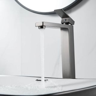 Смеситель для раковины Shevanik S9611T оружейная сталь Смеситель для раковины Shevanik S9611T оружейная сталь