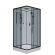 Душевая кабина Niagara Premium NG-6902-01Q BLACK 100х100 см