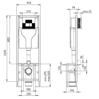 Инсталляция для подвесного унитаза Creavit Sanica 52310000000036