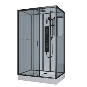 Душевая кабина Niagara NG 6912-01GQL BLACK 120х80 см