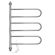 Полотенцесушитель электрический Domoterm Сальса DMT 108E П6 60x90 EK хром