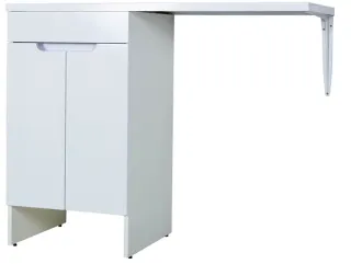Тумба с раковиной под стиральную машину Orange Система STD-110TUW+RAL 110 см белый