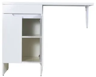 Тумба с раковиной под стиральную машину Orange Система STD-110TUW+RAL 110 см белый