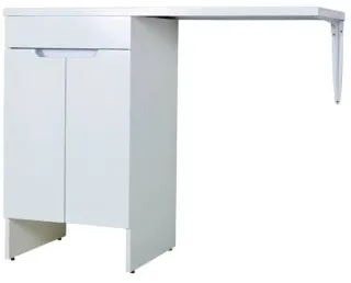Тумба с раковиной под стиральную машину Orange Система STD-120TUW+RAL 120 см белый