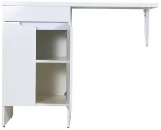 Тумба с раковиной под стиральную машину Orange Система STD-120TUW+RAL 120 см белый