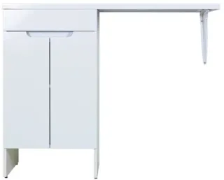Тумба с раковиной под стиральную машину Orange Система STD-120TUW+RAL 120 см белый